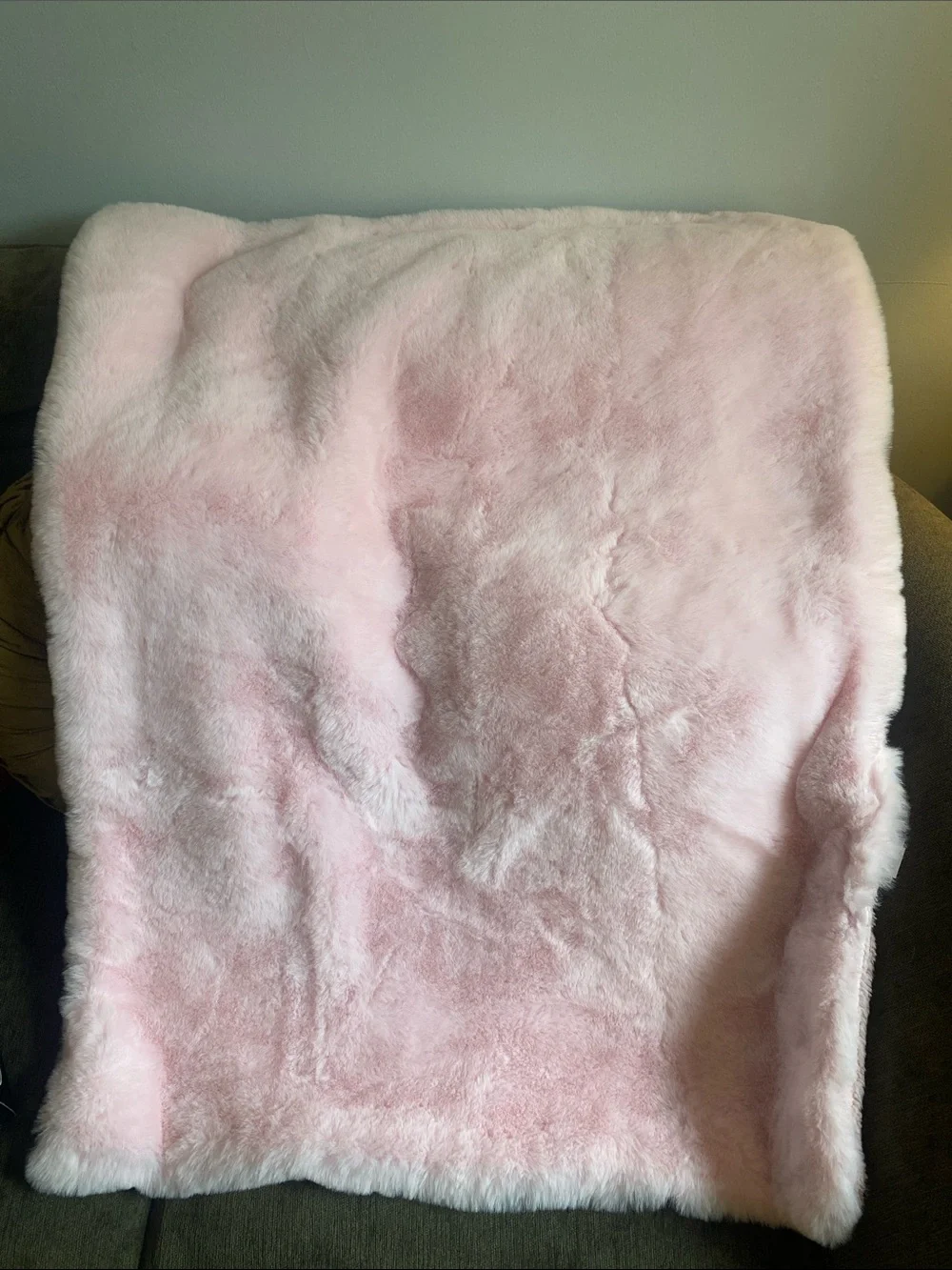 Plush Pink Baby Blanket